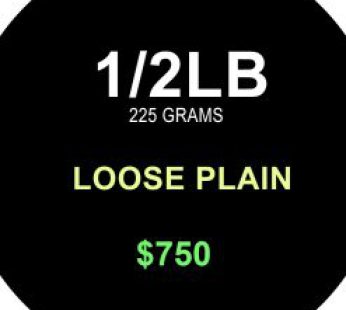 1/2LB (225GRAMS) Loose Plain Bag