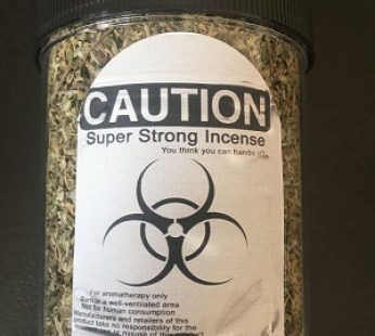 Caution Super Strong Incense