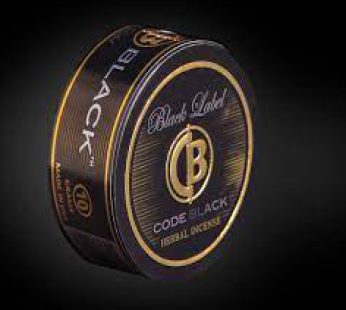 Code black LABEL liquid incense